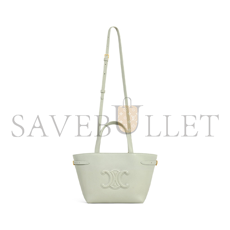 Ce1i*e mini cabas anais cuir triomphe in grained calfskin 118613eny.31ly (21*20*10cm)